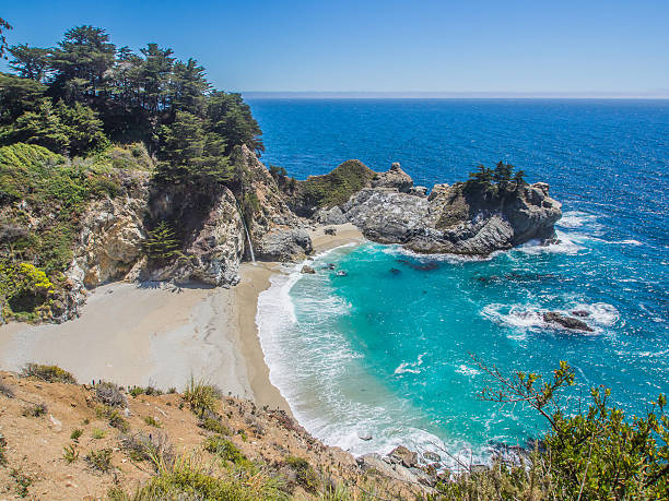 istock mcWay Falls, Big Sur on Highway1 in USA 507033683