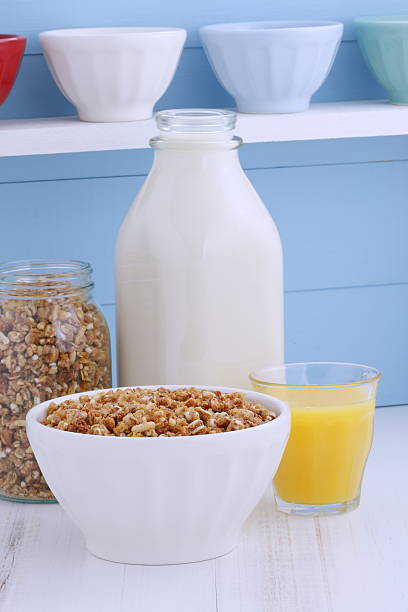 istock Delicious organic muesli cereal 507034249