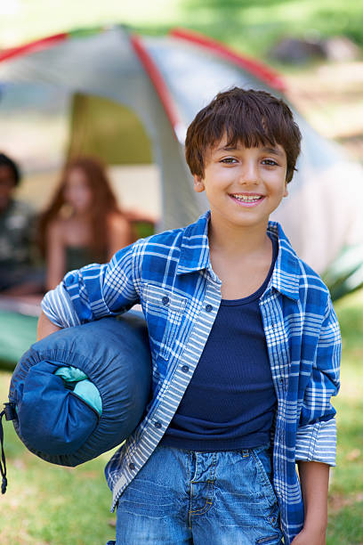 istock He can't wait for the camp sleepover! 507034937