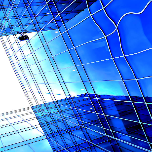 istock beautiful reflection in modern glass wall 507060665