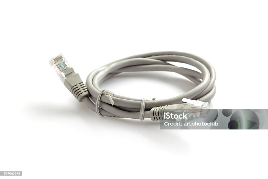 Computer Networks Rj45 Rj45 Network Computer Cable Stock Photo - Download Image Now - Close-up ...