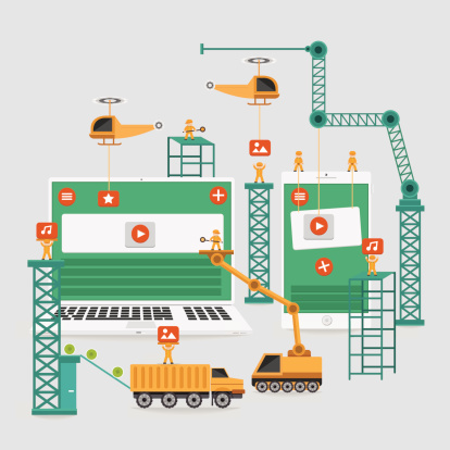 Web Design Engineering Stock Illustration - Download Image Now ...
