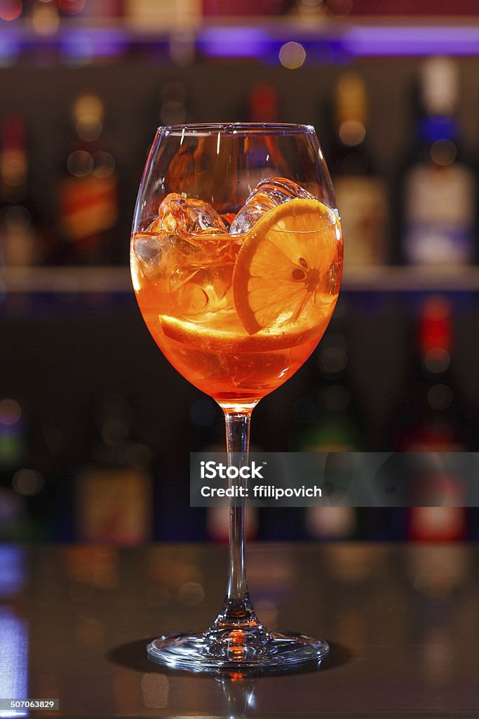 Orange coctail Alcohol - Drink Stock Photo
