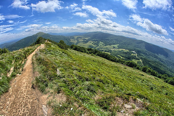 Bieszczady Mountains stock photo