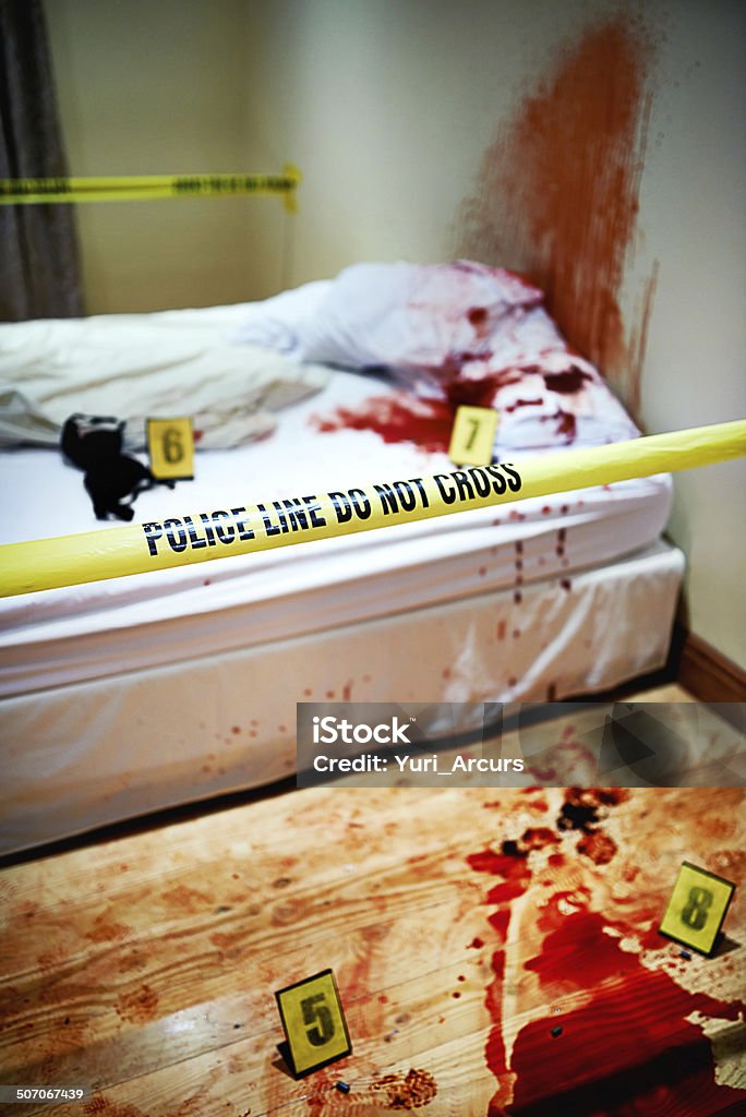 Tödlich erholsamen Schlaf - Lizenzfrei Blut Stock-Foto