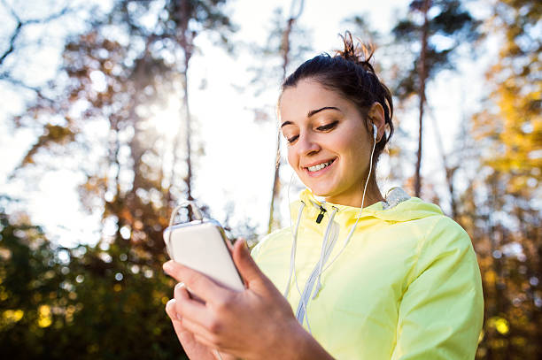 istock Young woman running 507070906