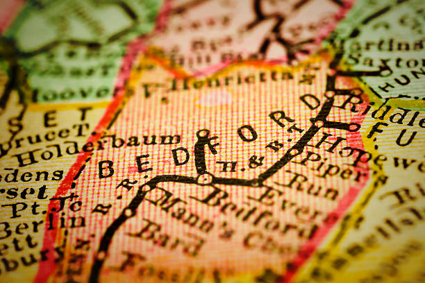 3D rendering city map illustration of a city map created using 3D modeling. Top view of Urban map with main road and sub road detailed representation of a city