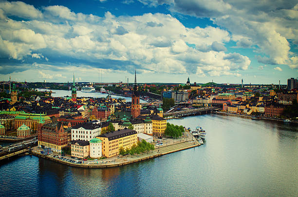 istock View of Stockholm from above 507073070