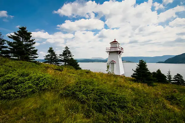 Photo of Woody Point Lighthouse, Gros Morne National Park, Newfoundland and Labrador