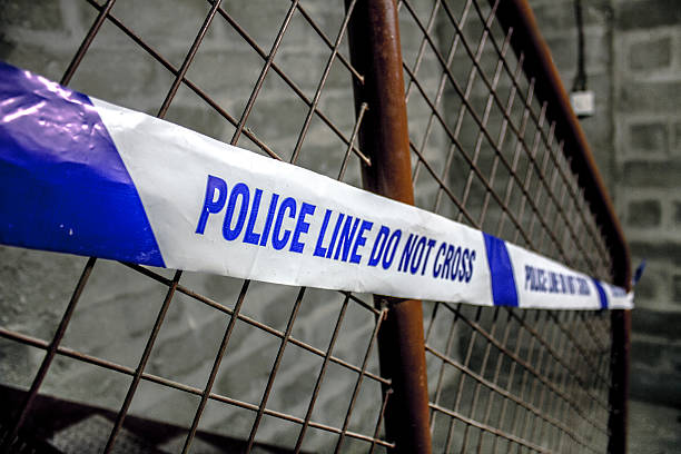 istock Police Tape Evidence 507073352