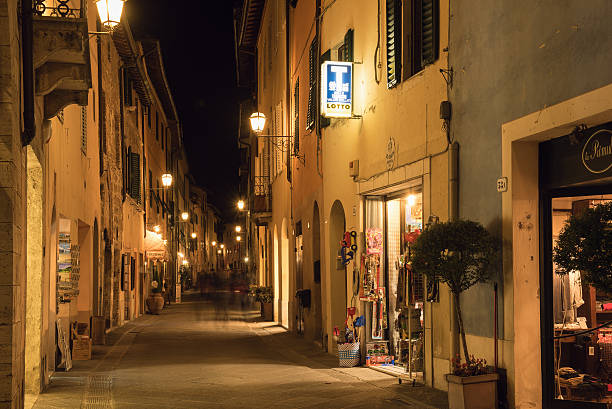 istock Tuscany town at night 507073408