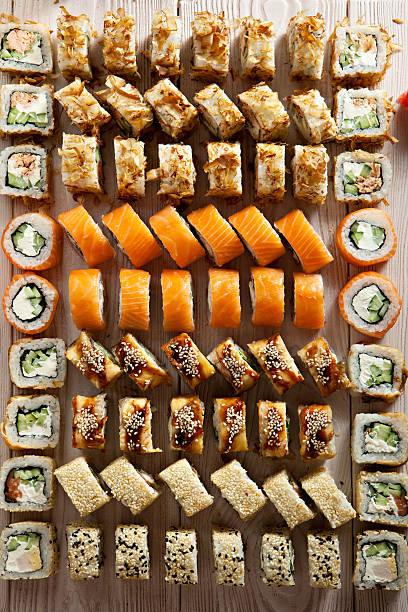 istock Set of Maki Sushi 507074988