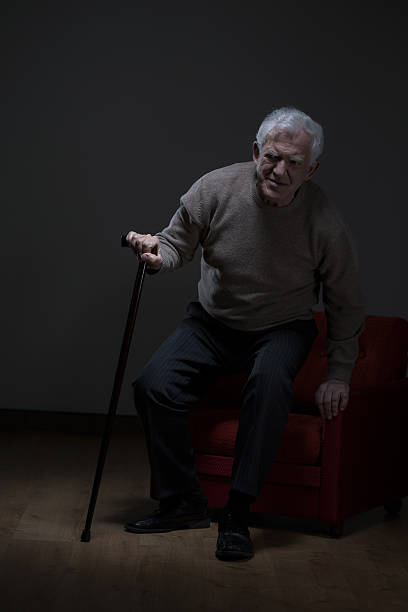 istock Senior trying to stand up 507076052