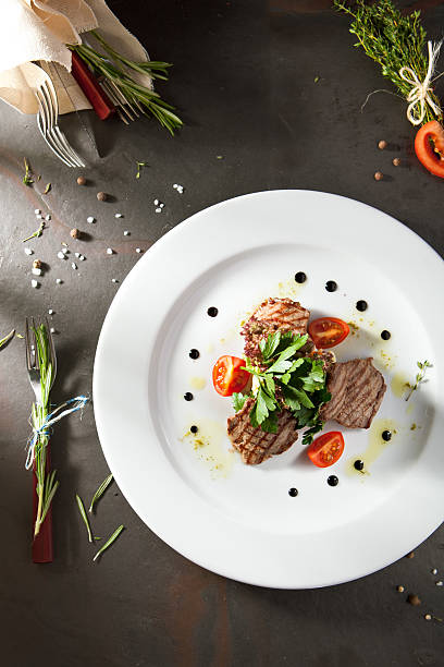 istock Olivier Salad with Veal 507076322