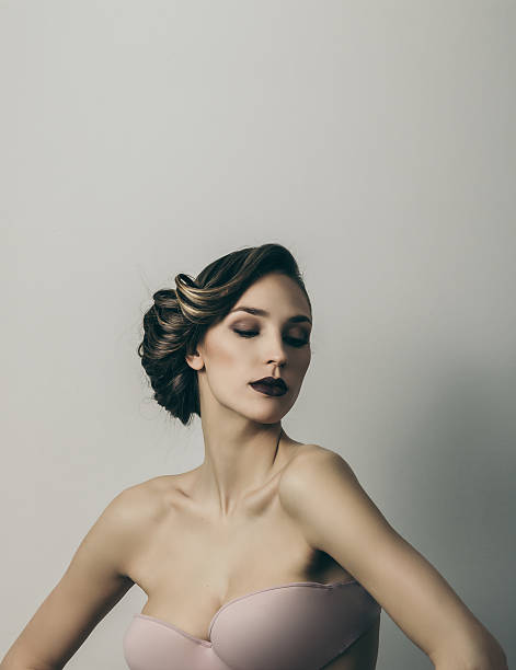 istock Studio shot of young woman model 507078500