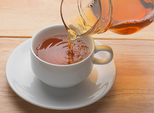 istock Chinese tea on wooden, closeup 507079940