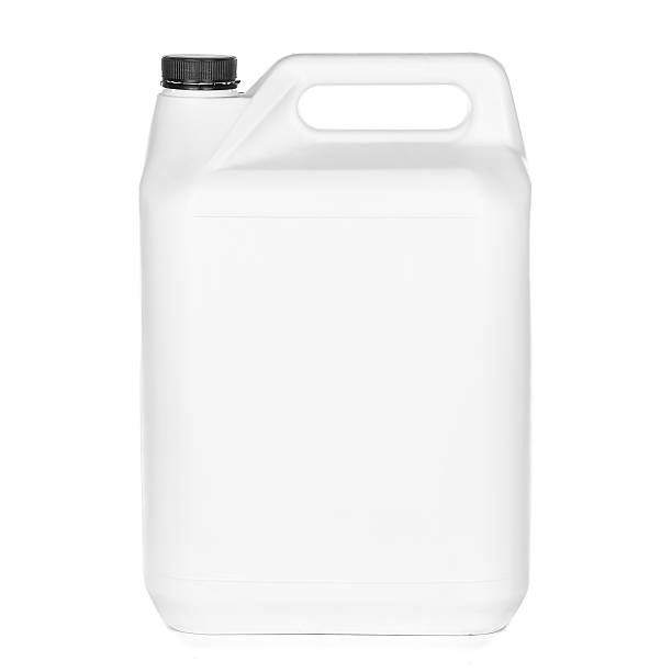 istock White plastic bucket with lid on  white background 507080320