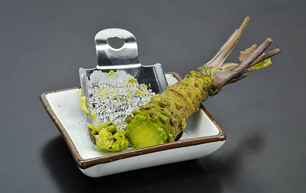 Wasabi The seasoning is required for sushi wasabi sauce stock pictures, royalty-free photos & images