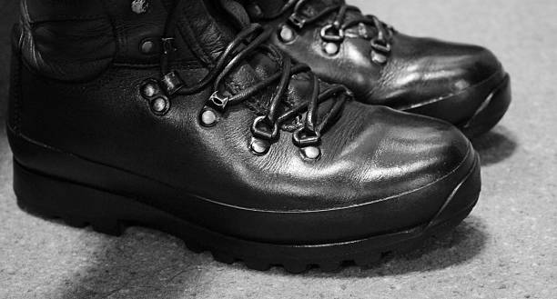 Military Boot stock photo