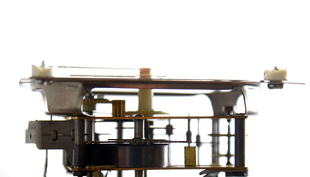 istock Macro of clock mechanism. Time Concept 507084090