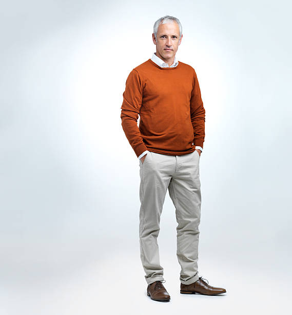 He knows what he wants A studio portrait of a casual mature man full length stock pictures, royalty-free photos & images
