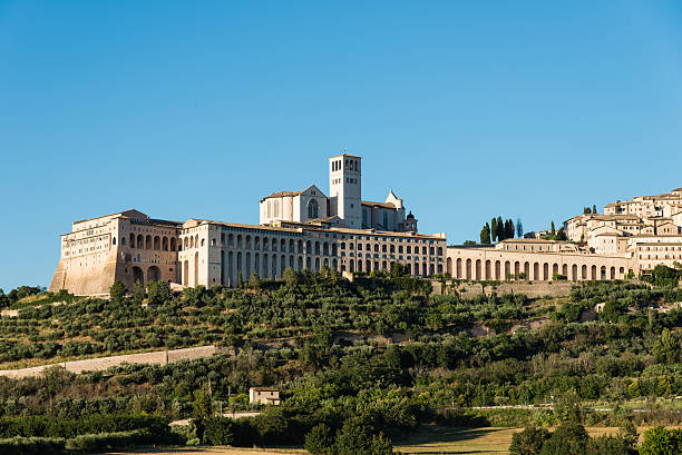 istock Panoramic view of Assisi 507089579