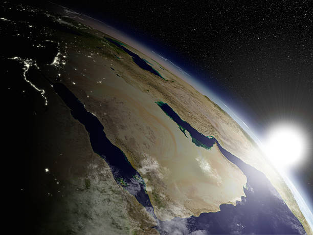istock Sunrise over Arabian peninsula 507091609