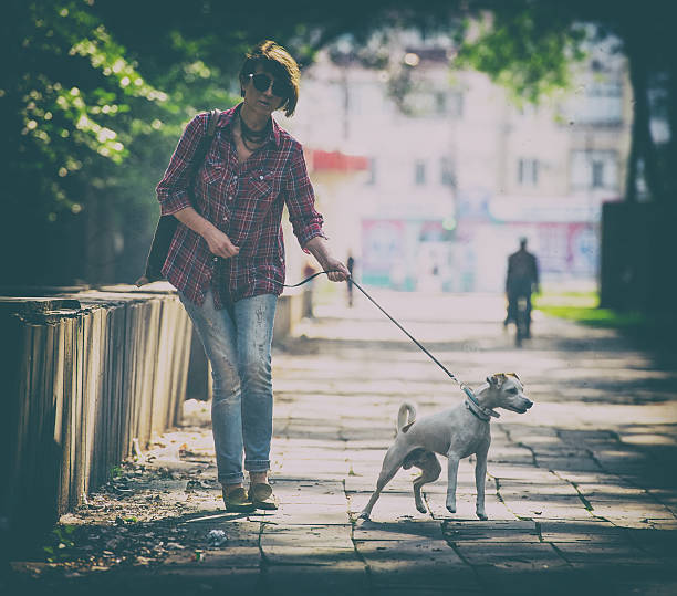 istock woman and dog 507092187