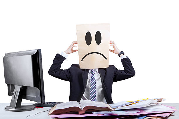 istock Stressful anonymous businessman in office 2 507092617