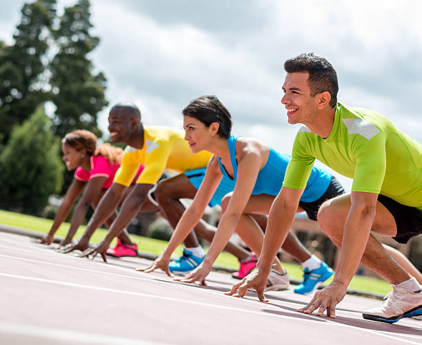 istock Group of people running 507093835