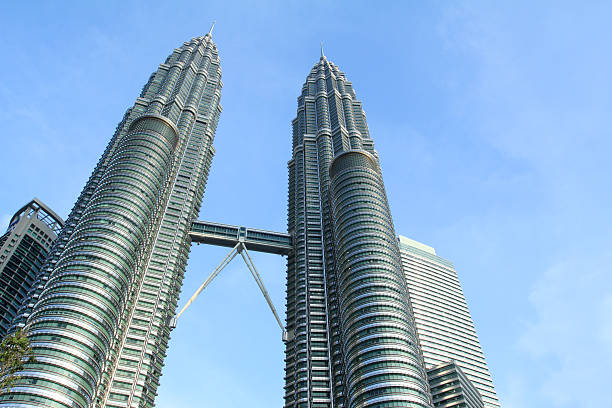 Petronas Twin Towers at Kuala Lumpur, Malaysia.