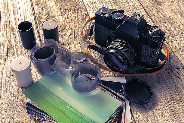 istock Retro Cameras and photos 507107312