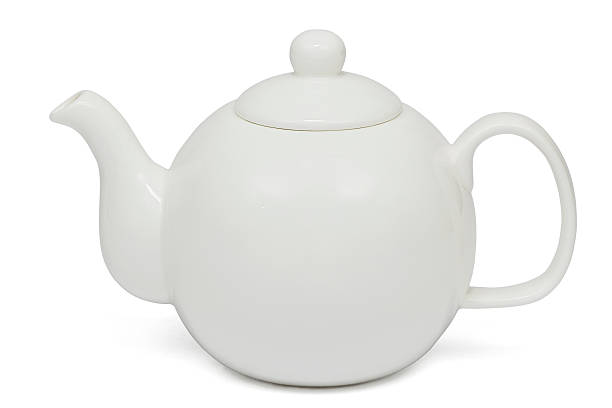 istock White teapot, isolated on white, with clipping path 507107694