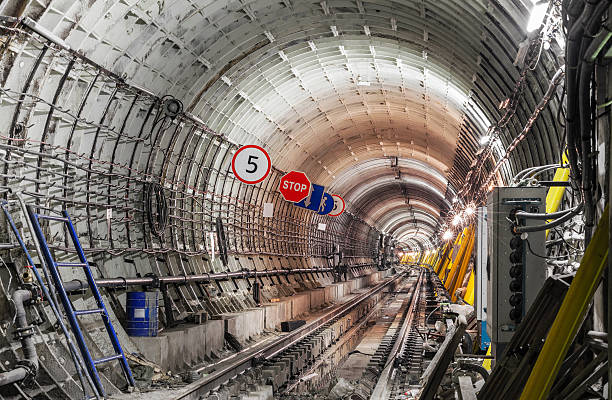 istock The construction of the subway tunnel 507109244