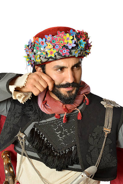 istock Turkish folklore outfit - efe - zeybek 507112198