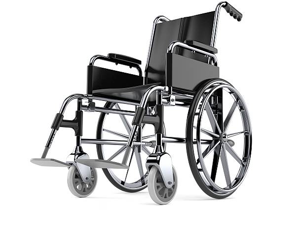 Wheelchair stock photo