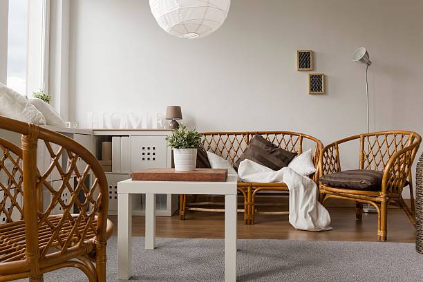 istock Wicker furniture set 507113150