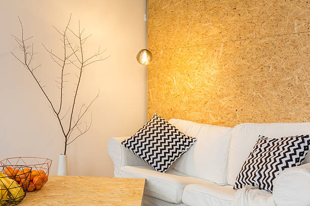 istock Relax at home in cozy warm stylish room 507113898