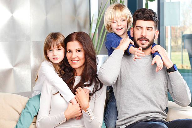 istock Happy family portrait 507114730