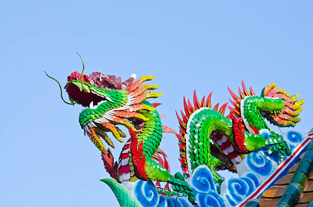 istock Dragon on a pole in the Chinese temple 507115874