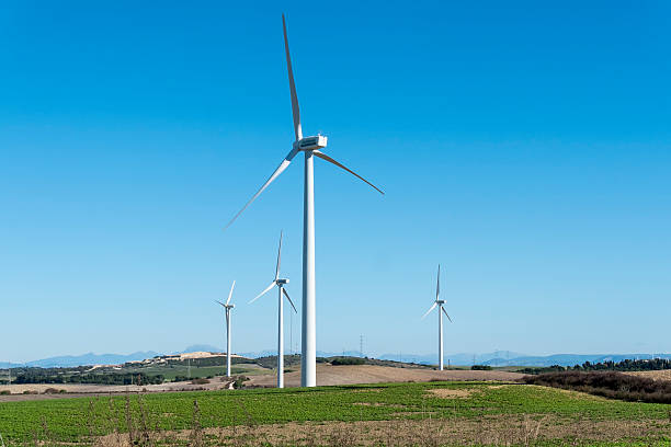 istock Windmills for electric power production, eco power, wind turbine 507117700