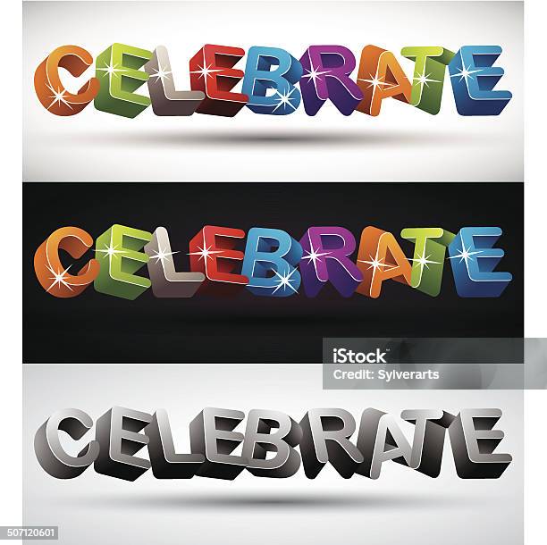 Celebrate Stock Illustration - Download Image Now - Art, Art And Craft, Blinking