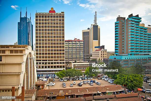 Nairobi Die Hauptstadt Kenias Stockfoto und mehr Bilder von Nairobi - Nairobi, Stadtzentrum, Stadtsilhouette