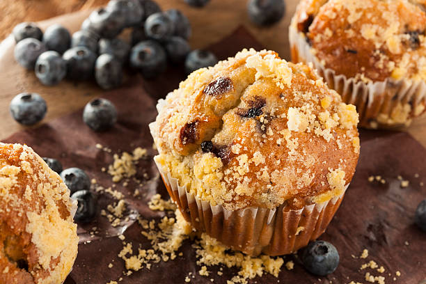 홈메이트 블루베리 머핀 조식 - muffin cake cupcake blueberry muffin 뉴스 사진 이미지