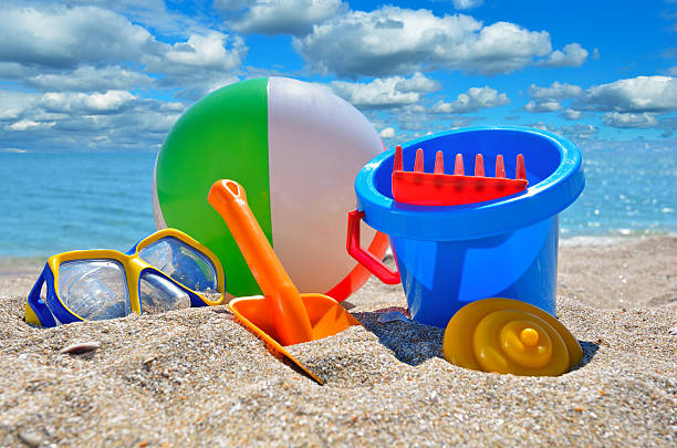 istock Baby beach toys 507124029