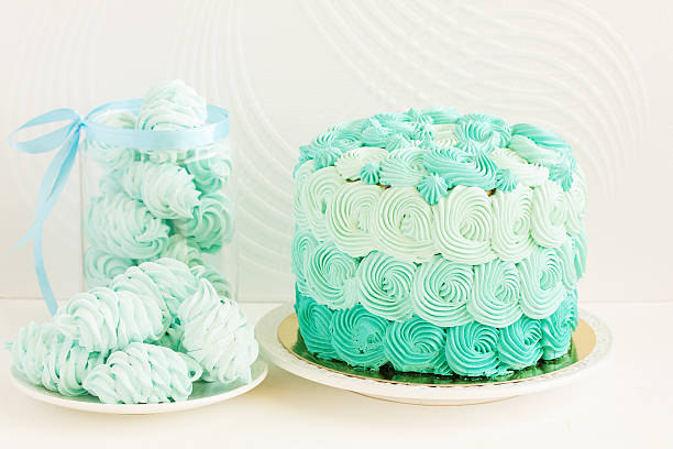 istock Homemade cakes and marshmallow on the table. 507140036