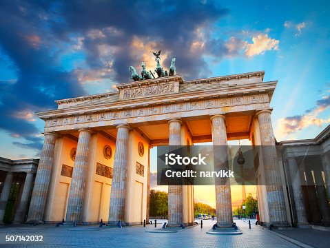 istock Brandenburg Gate and the TV tower in Berlin 507142032