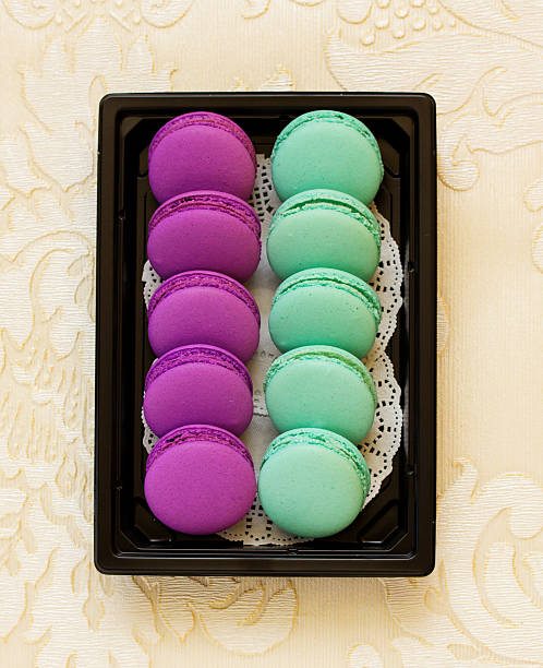 istock Colorful pasta almond cake. Makarons, 507144460