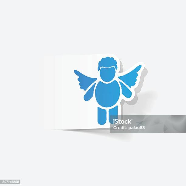 Angeling Element Realistic Design Element Angel Stock Illustration - Download Image Now ...