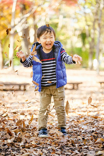 istock Japanese Boy Playing in the Park 507150530